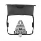 CAPOT PHARE/PROJECTEUR CYCLO ADAPTABLE PEUGEOT 103 MVL, VOGUE NOIR (AVEC PATTE ET RESSORT ET TROU POUR COMPTEUR) -SELECTION P2R- 3701213431236