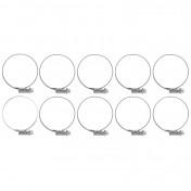 WORM DRIVE HOSE CLAMP 40x60mm (Sold per 10). Wd 9mm -SELECTION P2R- 3701213412938