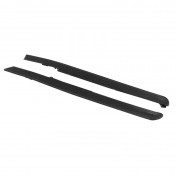 FOOTREST FOR MOPED MBK 40/51 Black plastic (VERSION 2). (PAIR). -SELECTION P2R
