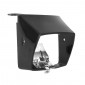 CAPOT PHARE/PROJECTEUR CYCLO ADAPTABLE PEUGEOT 103 MVL, VOGUE NOIR (AVEC PATTE ET RESSORT ET TROU POUR COMPTEUR) -SELECTION P2R- 3701213431236