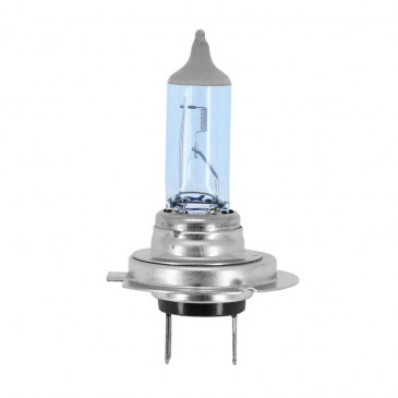 LIGHT BULB HALOGEN H7 12V 55W -Foot PX26d MEGABLUE LOOK XENON (Headlight). (SOLD PER UNIT). -FLOSSER- 4018354004533