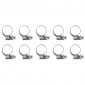 WORM DRIVE HOSE CLAMP 10X16 - WIDTH 9 mm - 10 IN A PACK.- P2R SELECTION 3701213412891
