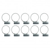 WORM DRIVE HOSE CLAMP (OPENWORK) 9X14 - WIDTH 5mm - 10 IN A PACK- P2R SELECTION 3701213412747