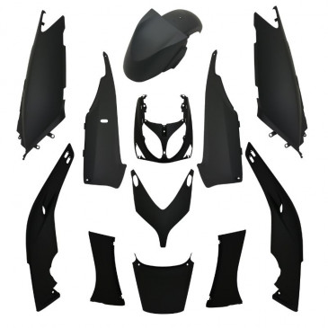 FAIRINGS/BODY PARTS FOR MAXISCOOTER YAMAHA 500 TMAX 2001>2007 MATT BLACK -GENUINE STYLE - (KIT 12 PARTS)