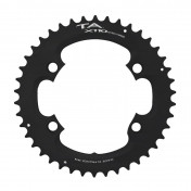 CHAINRING FOR ROAD BIKE- Ø 110 - 4 ARMS- 42T. External for SHIMANO ULTEGRA R8000 / 6800 TA X110 COMPATIBLE SHIMANO 105 5800+R7000/DURA ACE 9000+9100 Black 11 Speed. -.to order with the matching bolt set 3662458006453