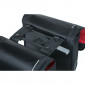 DOUBLE BAG FOR BICYCLE -REAR- BASIL DESIGN 32L BLACK - COMPMTBLE MIK SYSTEM - ON REAR LUGGAGE RACK 8715019177873