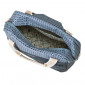 SAC A MAIN VELO BASIL BOHEME 18L BLEU INDIGO FIXATION RAPIDE HOOK-ON SUR PORTE BAGAGE AVANT/ARRIERE (44x17x31cm) 8715019180071
