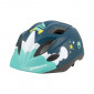 CHILD BIKE HELMET- POLISPORT SPACESHIP MATT BLUE -EURO 48-52cm RATCHET SETTING (ON CARD)