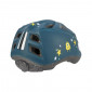 CHILD BIKE HELMET- POLISPORT SPACESHIP MATT BLUE -EURO 48-52cm RATCHET SETTING (ON CARD)