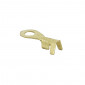 ELECTRIC CABLE RING TERMINAL- BRASS - NON ISOLATED Ø 4.2 x 20 to crimp (PER 100 IN A BAG) -SELECTION P2R- 3701213429561