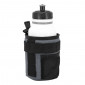 BOTTLE CAGE/CUP HOLDER- EMFISS BLACK/GREY - FITS ANY BIKE WITH VELCRO STRAPS. 3700948233450