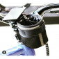 BOTTLE CAGE/CUP HOLDER- EMFISS BLACK/GREY - FITS ANY BIKE WITH VELCRO STRAPS. 3700948233450