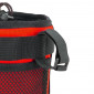 BOTTLE CAGE/CUP HOLDER -EMFISS BLACK/RED - FITS ANY BIKE WITH VELCRO STRAPS. 3700948233474
