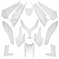CARROSSERIE/CARENAGE MAXISCOOTER ADAPTABLE YAMAHA 500 TMAX 2008>2011 BLANC BRILLANT (KIT 13 PIECES) -P2R- 3700948046593