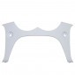 CARROSSERIE/CARENAGE SCOOT ADAPTABLE MBK 50 OVETTO 2002>2007/YAMAHA 50 NEOS 2002>2007 BLANC BRILLANT (KIT 7 PIECES) -P2R- 3700948046708