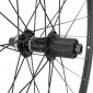WHEELS SET FOR ROAD BIKE - 700 SHIMANO WH-RS171 Disc brake- BLACK 12/11/10 Speed. Thru axle 12x100 and 12X142