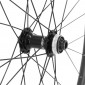 WHEELS SET FOR ROAD BIKE - 700 SHIMANO WH-RS171 Disc brake- BLACK 12/11/10 Speed. Thru axle 12x100 and 12X142