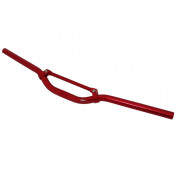 GUIDON SCOOT REPLAY STREET ALU ROUGE L625MM AVEC BARRE DE RENFORT (H40MM SOUS BARRE) 3700948036587