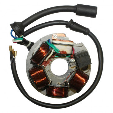 IGNITION STATOR FOR MAXISCOOTER PIAGGIO 125 PK, 50 VESPA PK WITHOUT BATTERY (5 POLES) (R.O. 199495) -P2R- 3700948053065
