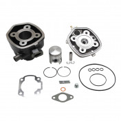 HAUT MOTEUR SCOOT POLINI FONTE POUR MBK 50 NITRO, MACH G/YAMAHA 50 AEROX, JOG R/MALAGUTI 50 F12, F15 LIQUIDE/APRILIA 50 SR LIQUIDE (166.0094)