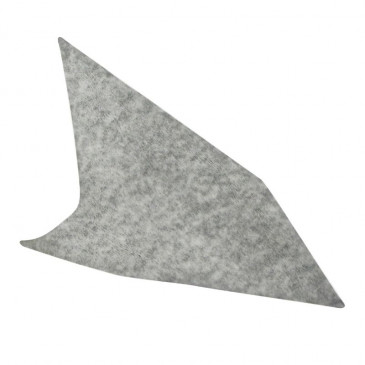 AUTOCOLLANT/STICKER/DECOR DE FACE AVANT DROIT POUR VEHICULE GRIS OU BLANC ORIGINE PIAGGIO APRILIA 50 SR MOTARD 2011> -677059-