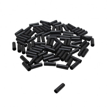 EMBOUT DE GAINE 5 mm PLASTIQUE NOIR (BOITE DE 100) 3700948151266