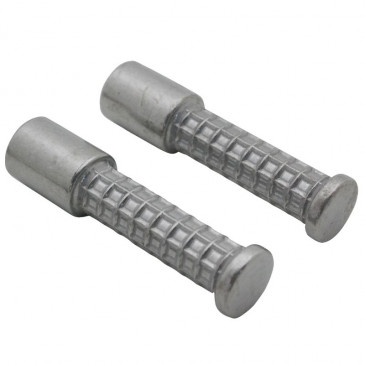 FOOTREST FOR MOPED (FOR PILOT) ALUMINIUM - ROUND PROFILE - FOR PEUGEOT 103/MBK 51 (PAIR) 3700948082249