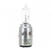 AMPOULE/LAMPE HALOGENE PERFORMANCE S1 12V 25/25W CULOT BA20d BLANC (PROJECTEUR) (VENDU A L'UNITE) -FLOSSER- 4018354008913