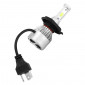 AMPOULE/LAMPE A LED H4 12V CULOT P43t 8000 LUMENS 6500K AVEC VENTILATEUR DE REFOIDISSEMENT ALU (CODE/PHARE) (VENDU PAR 2 ) -SELECTION P2R- 5901508541611