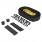 HANDLEBAR TAPE - BIKE RIBBON CORK BLACK ( Synthetic cork more resistant) 8027312011526