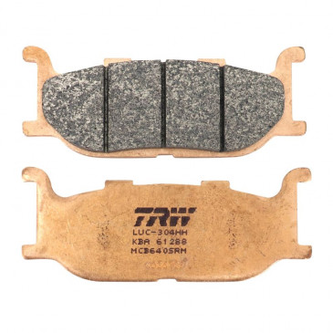 BRAKE PADS - TRW FOR YAMAHA 500 TMAX 2001>2003 Front , 400 MAJESTY 2004 Front / MBK 400 SKYLINER 2004 (SINTERED) (MCB640SRM) 3322937994731