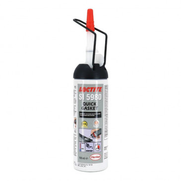 PATE A JOINT LOCTITE SI 5980 RESISTANCE A L'HUILE REMPLISSAGE DES JEUX NOIR  (CARTOUCHE 100 ML) - P2R