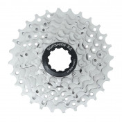 CASSETTE 7V. P2R 11-28 POUR SHIMANO/SRAM VTT ARGENT (11-13-15-18-21-24-28) 3700948275535