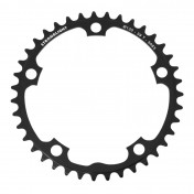 CHAINRING FOR ROAD BIKE-5 arms- 39T. Ø130 "INNER" DURAL BLACK STRONGLIGHT(SHIMANO TYPE 8/9 Speed) 3700223719518