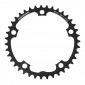 CHAINRING FOR ROAD BIKE-5 arms- 39T. Ø130 "INNER" DURAL BLACK STRONGLIGHT(SHIMANO TYPE 8/9 Speed) 3700223719518
