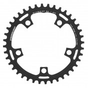 CHAINRING FOR GRAVEL BIKE- 5 Arms - 40 T. Ø110 COMPACT SRAM MONO GRAVEL CT2 BLACK - STRONGLIGHT FOR RED/FORCE/RIVAL 11 Speed. 3700223721146