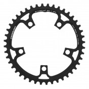 CHAINRING FOR GRAVEL BIKE- 5 Arms- 44 T. Ø 110 COMPACT SRAM SINGLE GRAVEL CT2 BLACK STRONGLIGHT FOR RED/FORCE/RIVAL 11Speed. 3700223721160