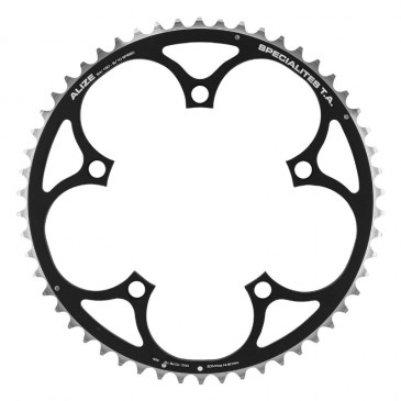 PLATEAU ROUTE 5BRA D.130 TA ALIZE 54DTS EXTERIEUR NOIR ALU 7075 TYPE SHIMANO 8/9/10V. 3662458003124
