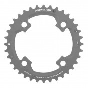 CHAINRING FOR MTB- Ø104 - 4arms. DOUBLE 36 Teeth Ø104 2X10 External BLACK- STRONGLIGHT 10 SpeeØHT3 SHIMANO XTR M980 (For Internal 22 Teeth) THREADLESS 3700223717491
