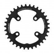 CHAINRING FOR MTB-FOR SINGLE- 34T. Ø76 BLACK -ALUMINIUM- 7075 STRONGLIGHT -4 ARMS- For Sram XX1 11 Speed 3700223713578