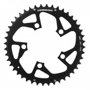 CHAINRING FOR MTB-5 arms- FOR TRIPLE 44 Teeth Ø94 BLACK- External STRONGLIGHT ALU 7075 - 8/9 Speed. 3700223703647