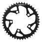 CHAINRING FOR MTB-5 arms- FOR TRIPLE 44 Teeth Ø94 BLACK- External STRONGLIGHT ALU 7075 - 8/9 Speed. 3700223703647