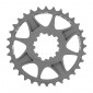 CHAINRING FOR MTB-FOR SINGLE- 32T. "DIRECT MOUNT" BLACK -ALUMINIUM- HT3 STRONGLIGHT XX1-X01 12 Speed (OFFSET 6mm) 3700223720064