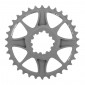 CHAINRING FOR MTB-FOR SINGLE- 34T. "DIRECT MOUNT" BLACK -ALUMINIUM- HT3 STRONGLIGHT XX1-X01 12 Speed (OFFSET 6mm) 3700223720071
