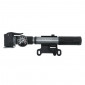 POMPE MINI ROUTE/VTT P2R ALU ARGENT 7BARS VP/VS AVEC MANOMETRE 8015431015631