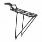 LUGGAGE RACK-REAR- QUICK RELEASE- PLETSCHER QUICK RACK BLACK ALUMINIUM (ON SEATPOST Ø 24 > 35mm) - MAX LOAD 27kgs WITH STAYS - REMOVABLE WITHOUT TOOLS. 3700948233627