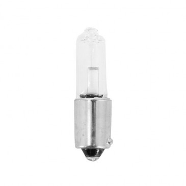 AMPOULE/LAMPE HALOGENE MINIATURE H21W 12V 21W CULOT BAX9s MINI LONG ERGOTS DECALES BLANC (CLIGNOTANT) (x10) -SELECTION P2R-