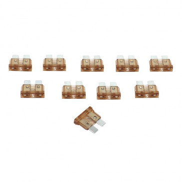 CLASSICAL FLAT FUSE 5A ( PER 10) -SELECTION P2R- 4018354008814