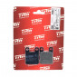 BRAKE PADS - TRW FOR DERBI 50 SENDA Front / PEUGEOT 50 SPEEDFIGHT 1 1996> Front , LUDIX (AJP) Front / MBK 50 X-POWER 2004> Rear , X-LIMIT 2004> Rear / YAMAHA 50 TZR 2004> Rear , DTR 2004> (MCB535 LC) 3322938403676