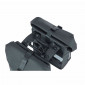 DOUBLE BAG FOR BICYCLE - REAR - BASIL SOHO 41Lt BLACK COMPATIBLE MIK SYSTEM (31x12x37cm) With led lights. 8715019181238